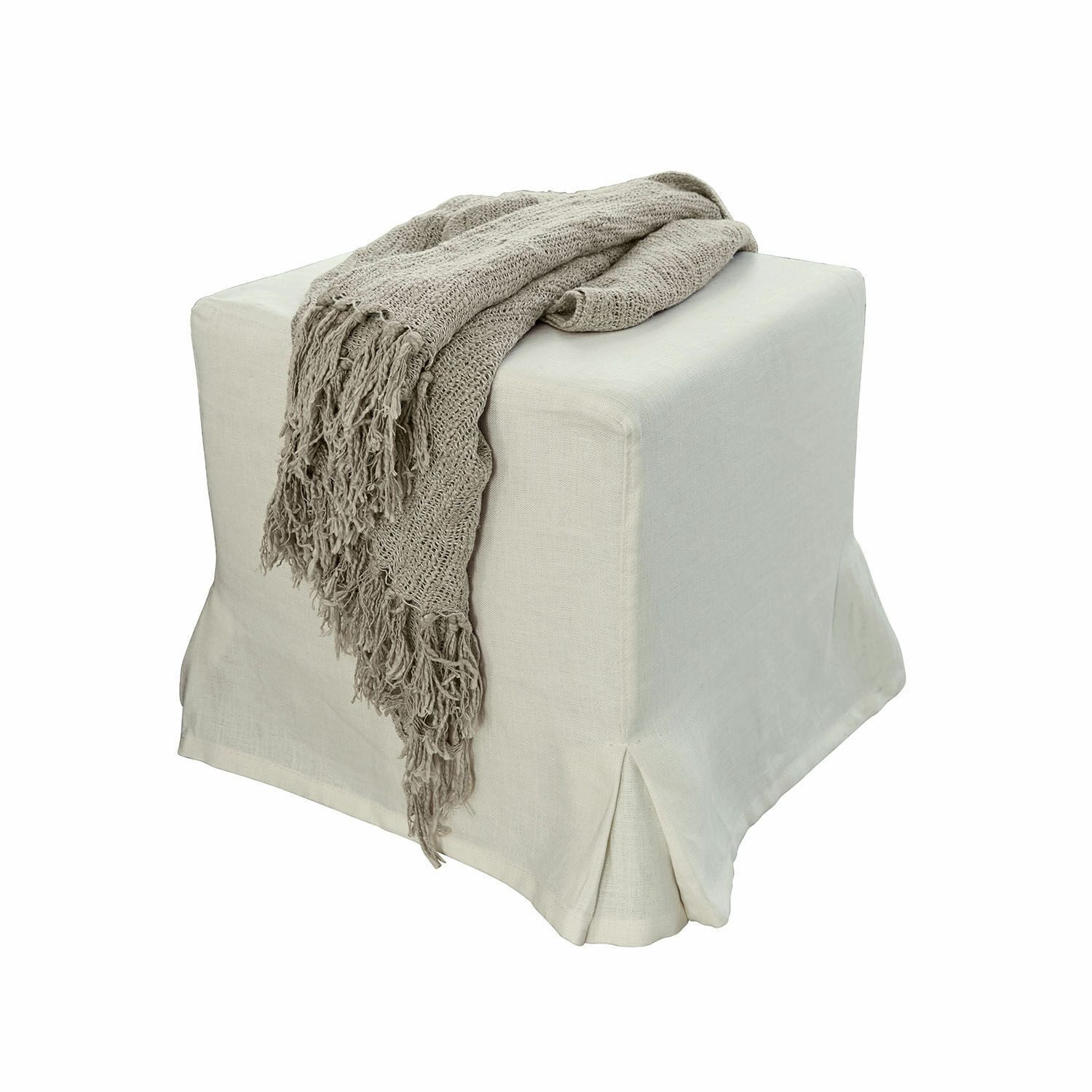 Mirabeau Hocker Hocker Ulysette leinen günstig online kaufen