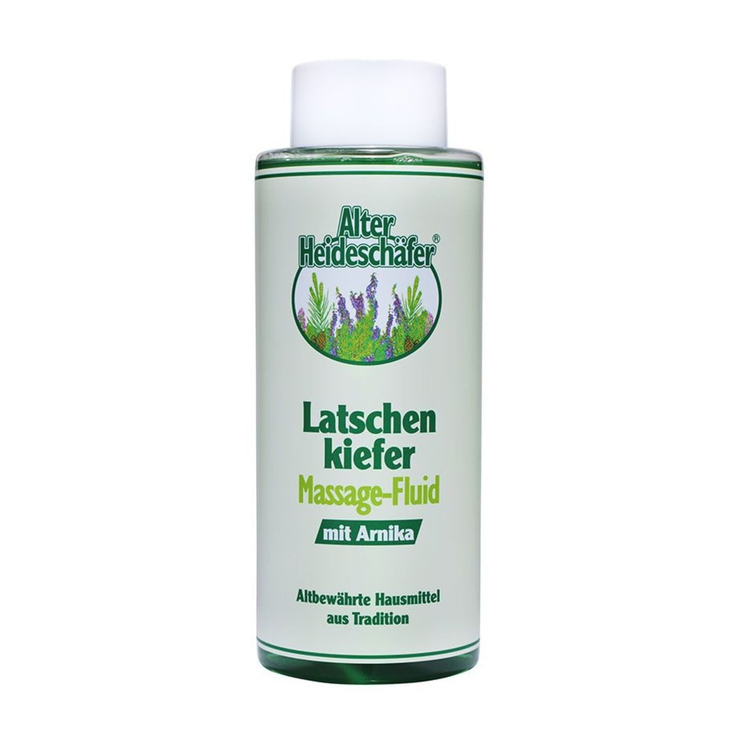 Alter Heideschäfer Massageöl Latschenkiefer- Massage-Fluid mit Arnika Sparpackung, Pflegeprodukt für Haut und Muskeln