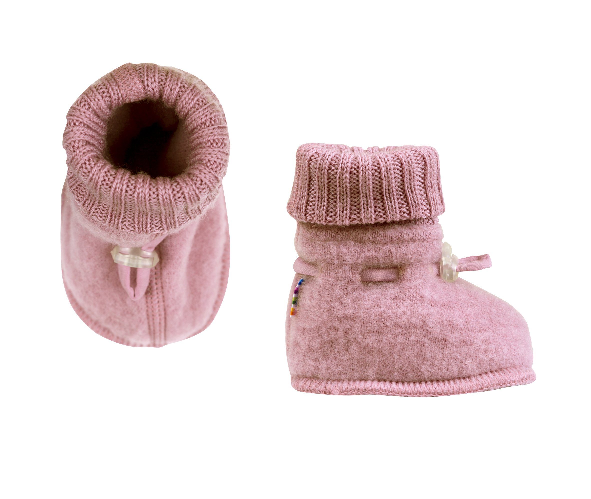 Joha Babystiefel Booties Krabbelschuhe Merino-Wolle