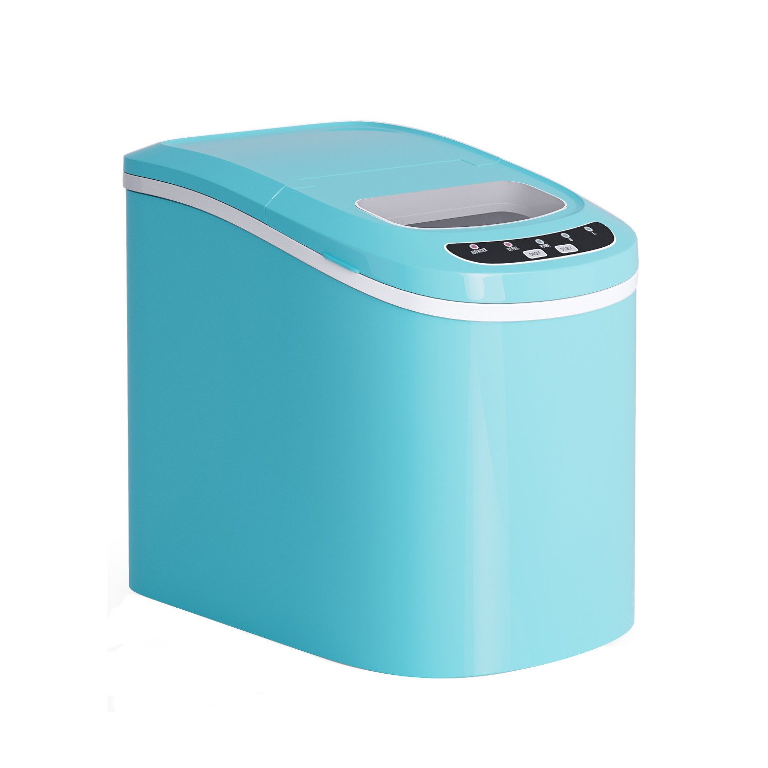 COSTWAY Eiswürfelmaschine, 2 Größen, 12kg in 24H, inkl. Eiswürfelschaufel