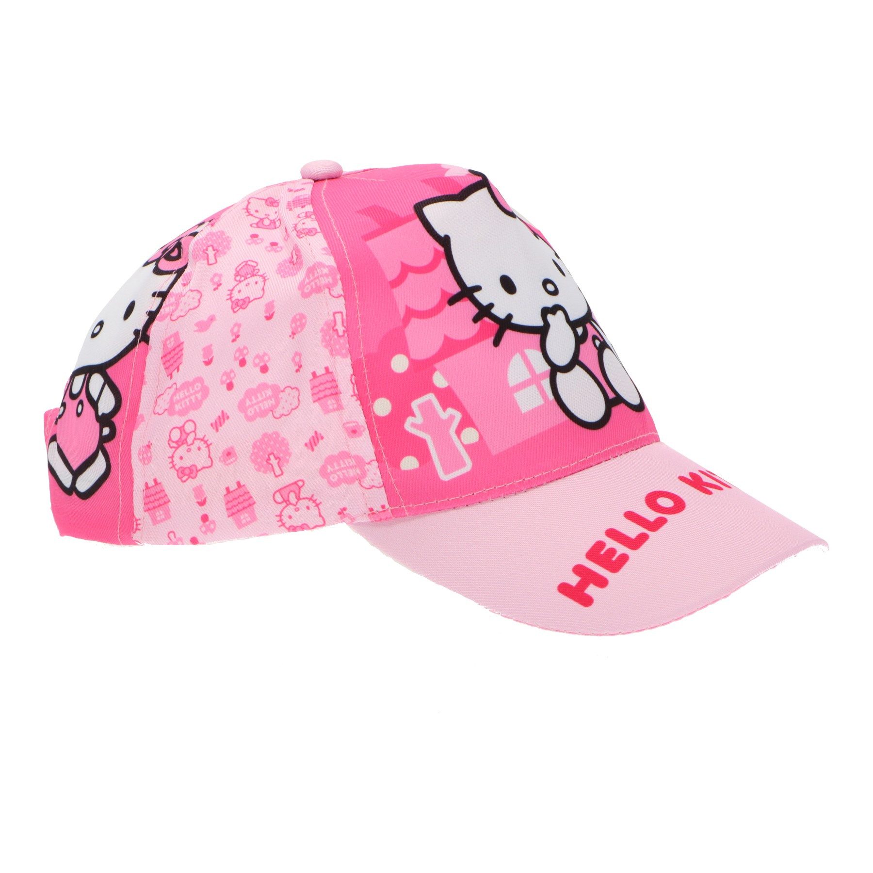 Baseball Cap Hello Kitty Kinder Mädchen Basecap Baseball Kappe Gr. 53