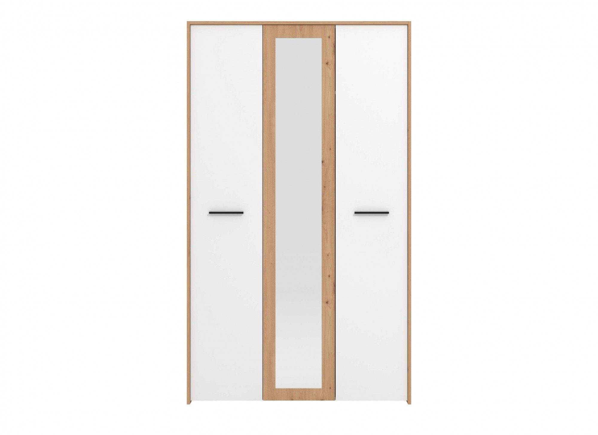 INOSIGN Kleiderschrank Varadero mit 1 Spiegeltür, in den Breiten 119 und 157cm Opaque weiß | Artisan Eiche