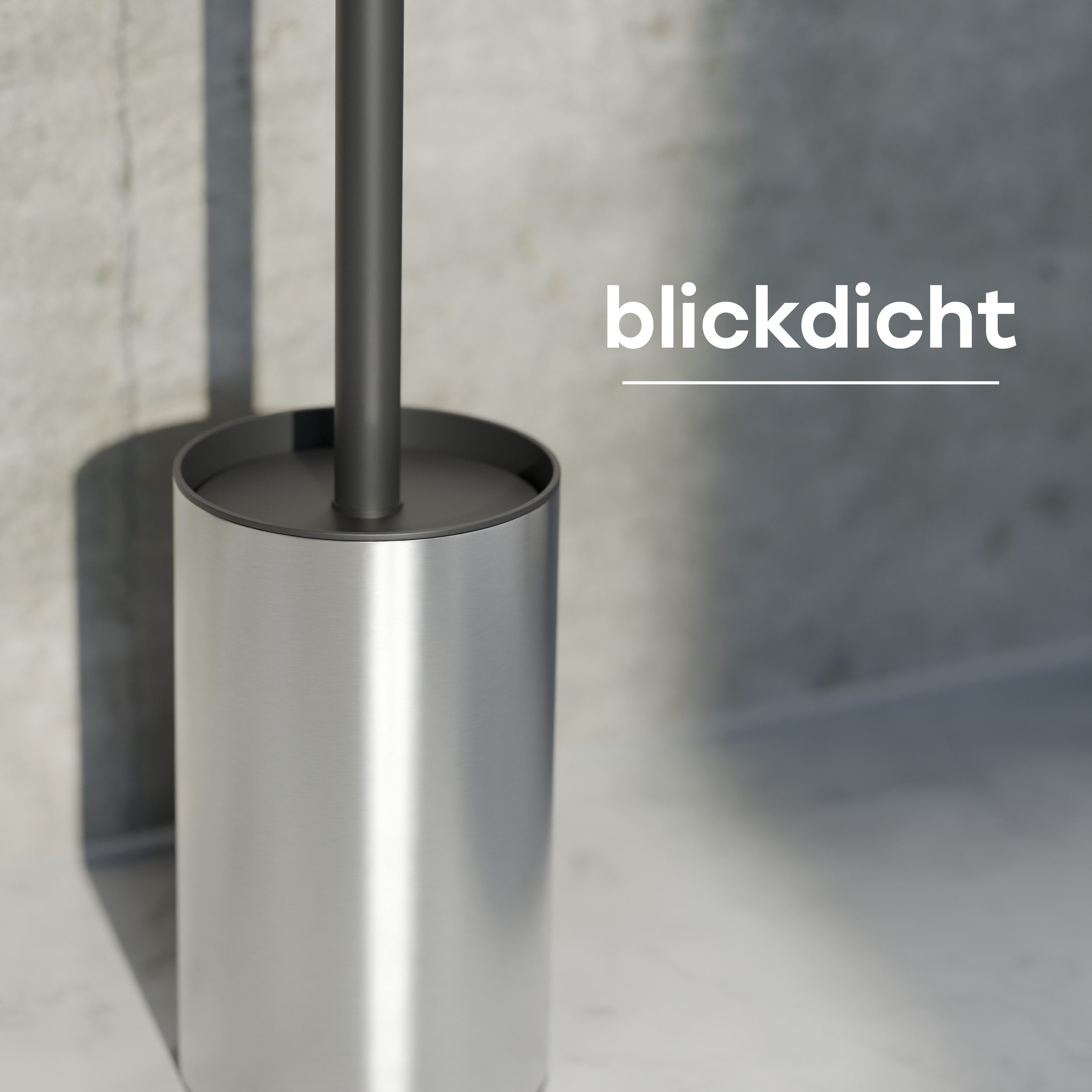SAVEGA WC-Reinigungsbürste SAVEGA - Silikon Klobürste Edelstahl – Bild 5 von 5