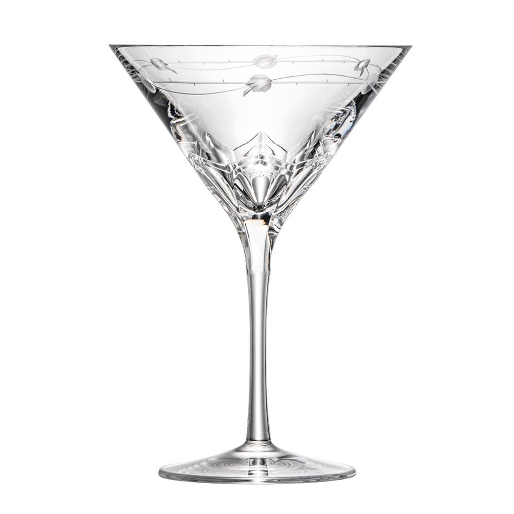 ARNSTADT KRISTALL Cocktailglas Lilly (17,5 cm) - Kristallglas mundgeblasen · von Hand geschliffen · H, 1-tlg., Kristallglas