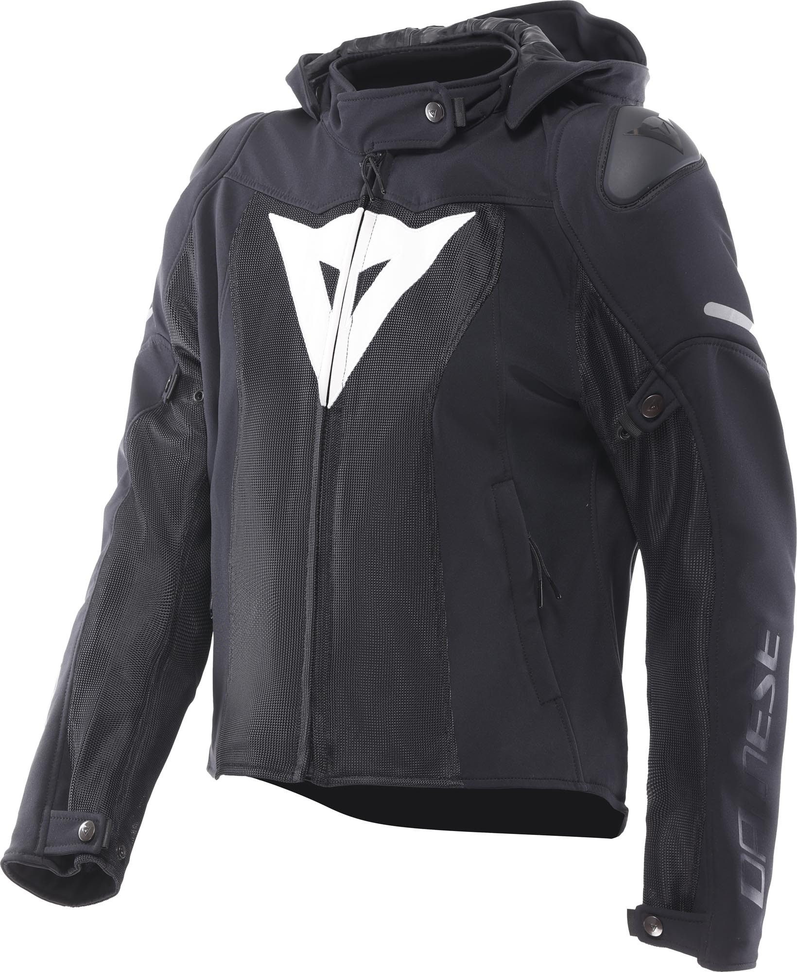 Dainese Motorradjacke Super Sprint Air Damen Motorrad Textiljacke Rückenprotektor vorbereitet,Verbindungsreißverschluss,Ellenbogenp