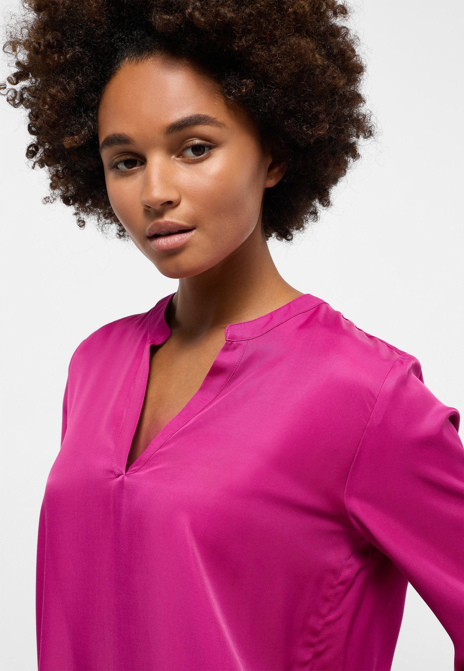 LOOSE vibrant pink Eterna Longbluse FIT