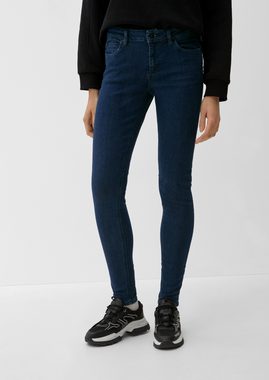 QS Stoffhose Jeans Sadie / Skinny Fit / Mid Rise / Skinny Leg