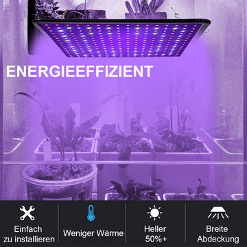 DOPWii Pflanzenlampe 600W LED-Wachstumslicht, Vollspektrum-Pflanzenwachstumslicht, für Indoor-Pflanzen, Saatgut-Baumschulen
