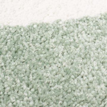 Kinderteppich Bubble Kids 1324-X, Carpet City, wolkenförmig, Höhe: 12 mm, Wolken-Teppich, Weicher Flor, Pflegeleicht, Kinderzimmer