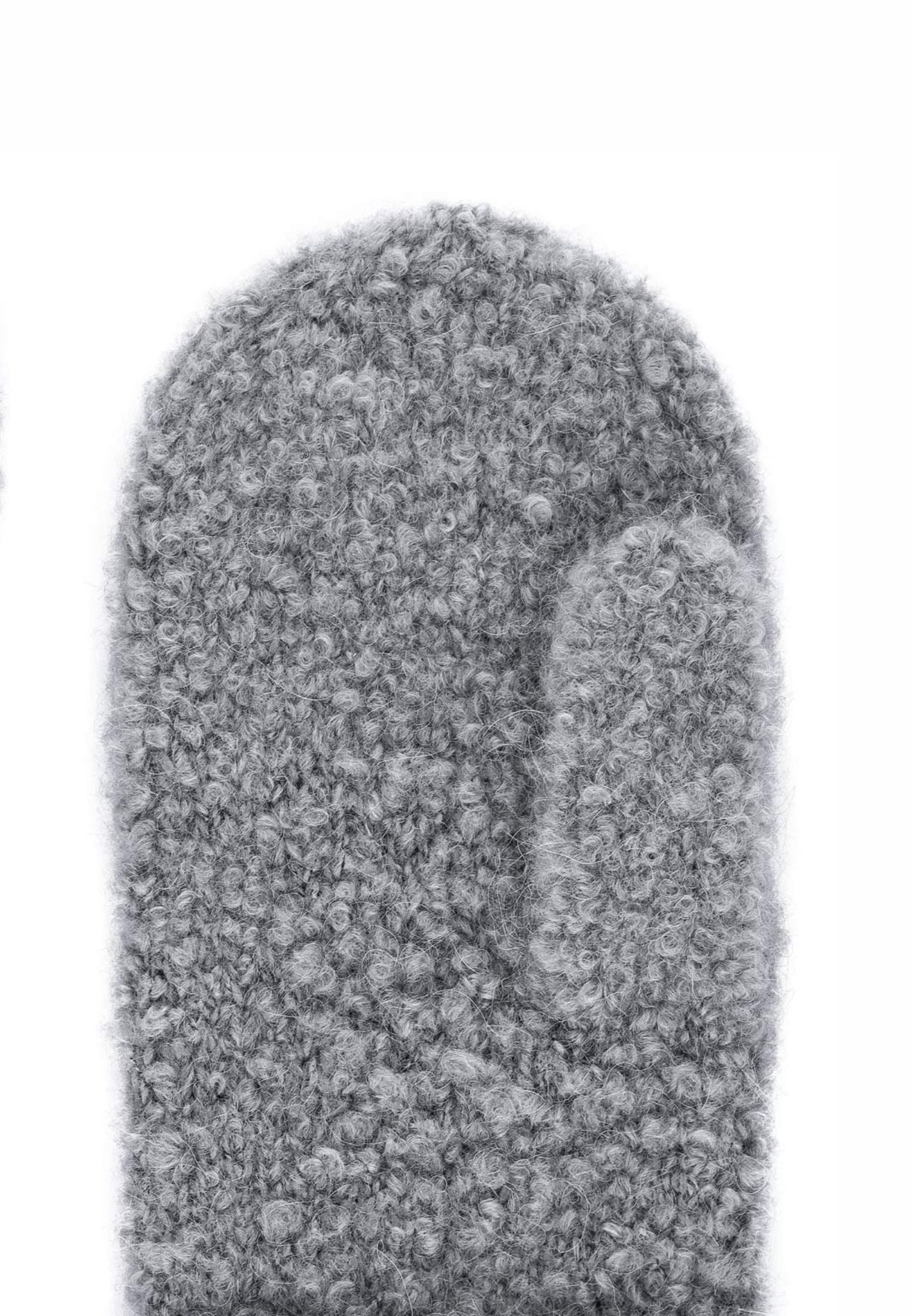 Roeckl Fäustlinge CLASSIC BOUCLÉ Feinstrickfäustlinge mit Umschlag