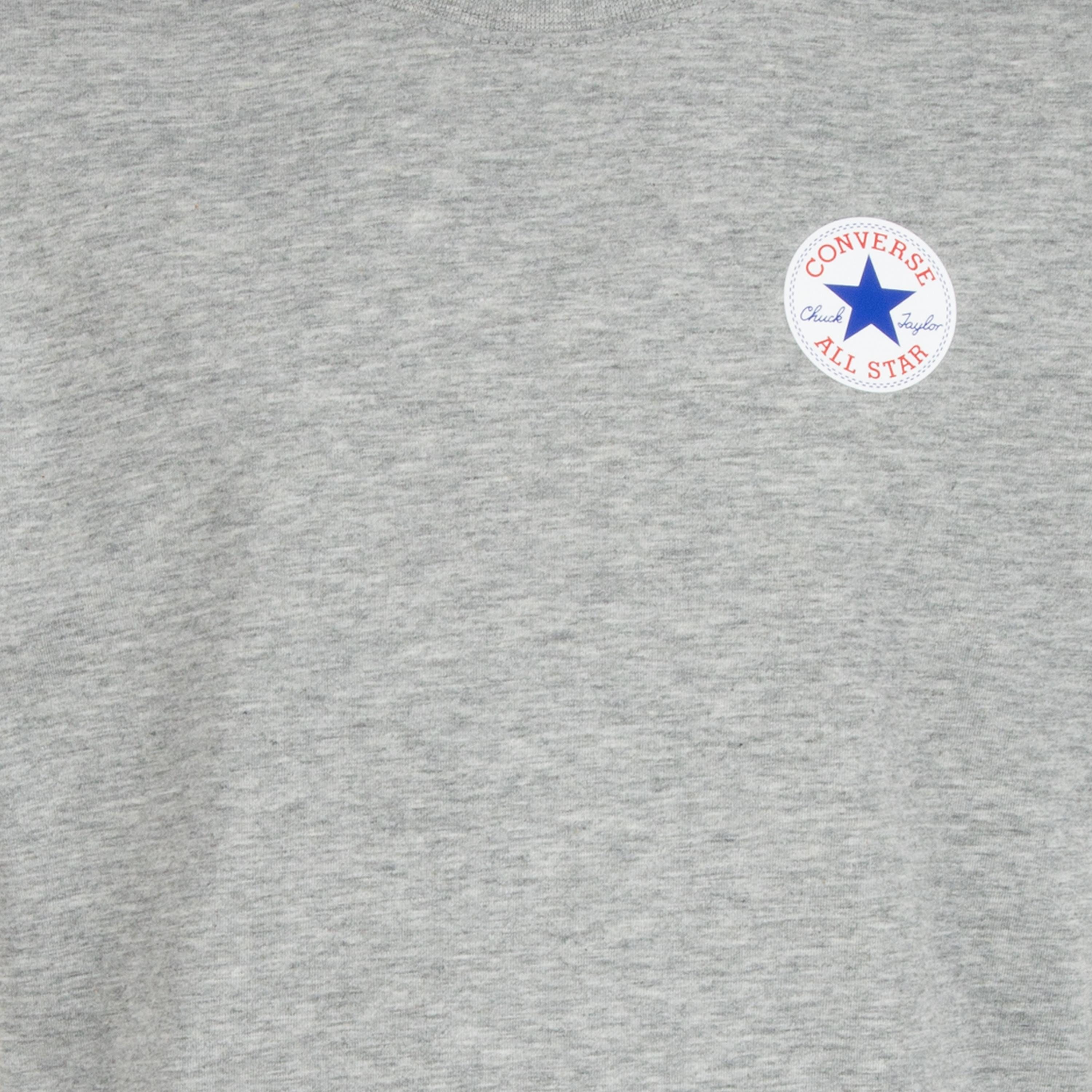 Converse Kurzarmshirt für Kinder und Jugendliche Kurzarm, sportlicher Stil, Rundhalsausschnitt, elastisches Material