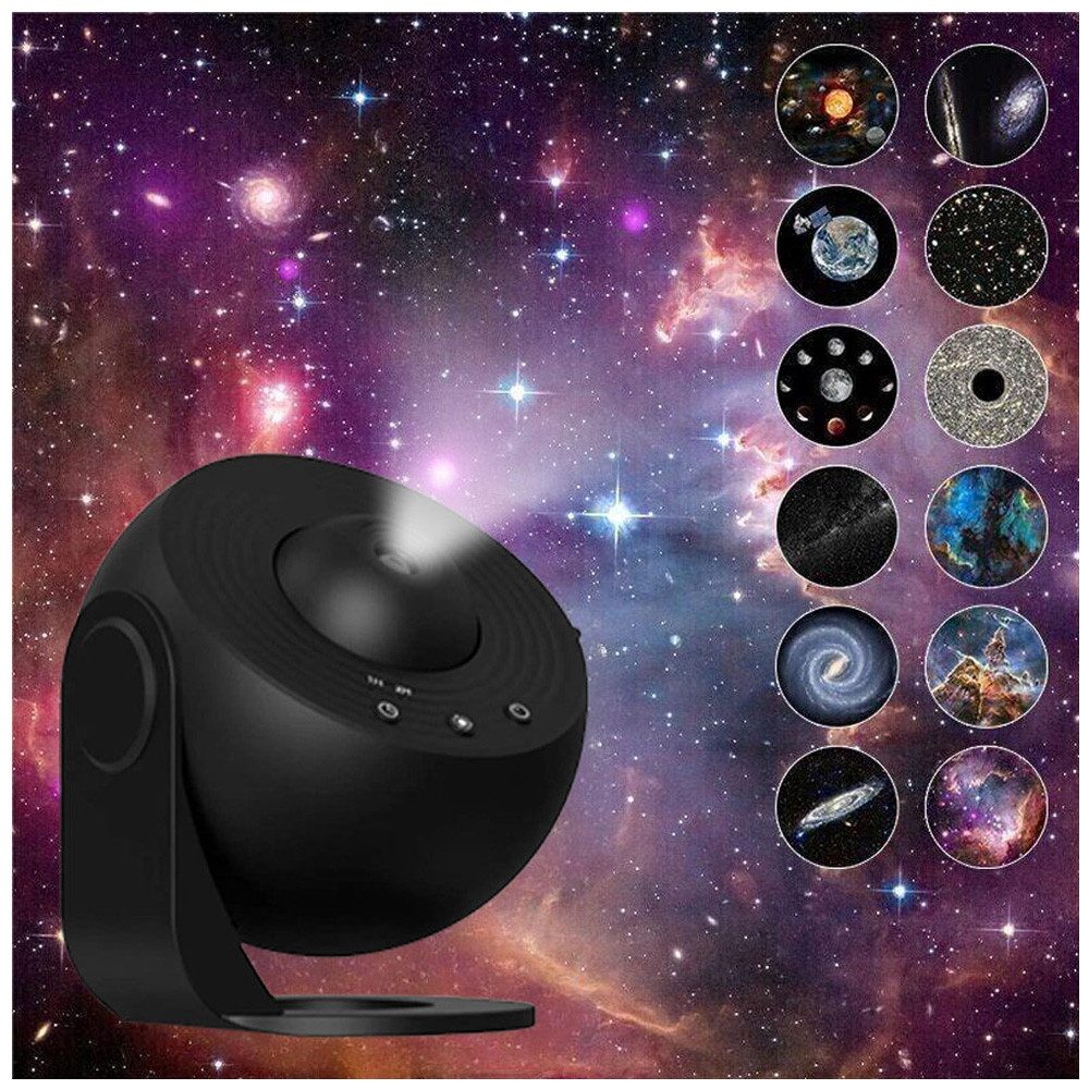 QUBEBU LED Nachtlicht Sternenhimmel Projektor, Home Planetarium, Projektor günstig online kaufen