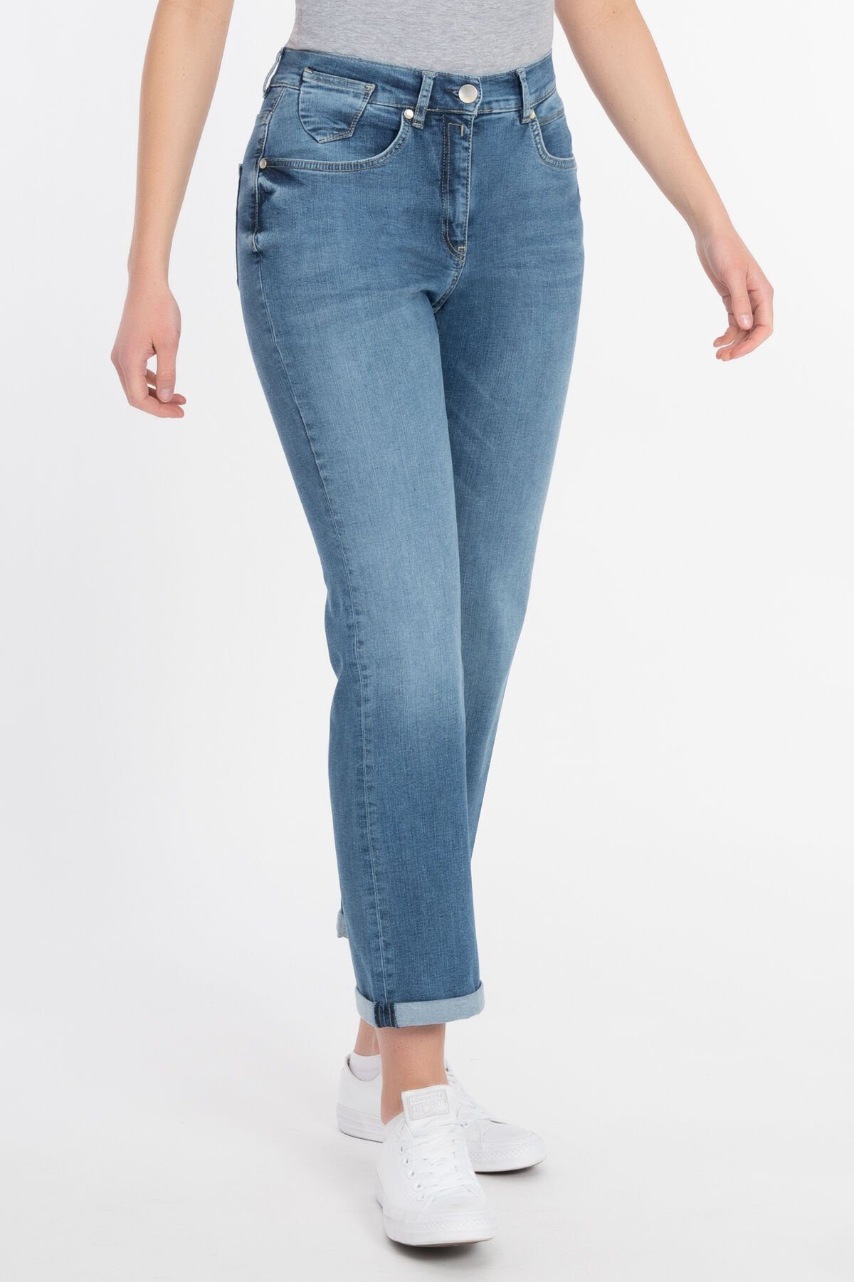 Waschung in Recover 5-Pocket-Jeans Pants authentischer Hazel