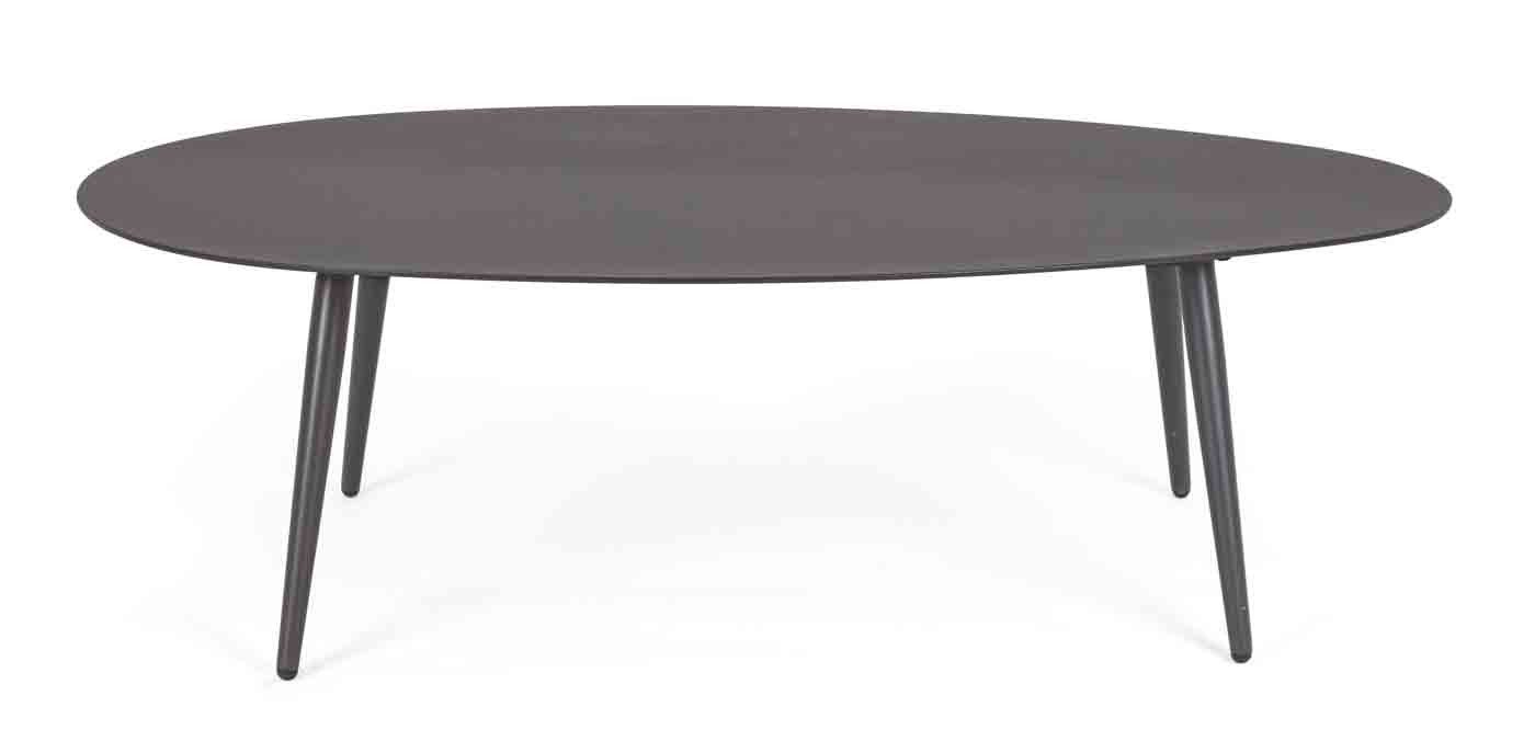 Feeling4Home Couchtisch Ridley aus Aluminium, Anthrazit