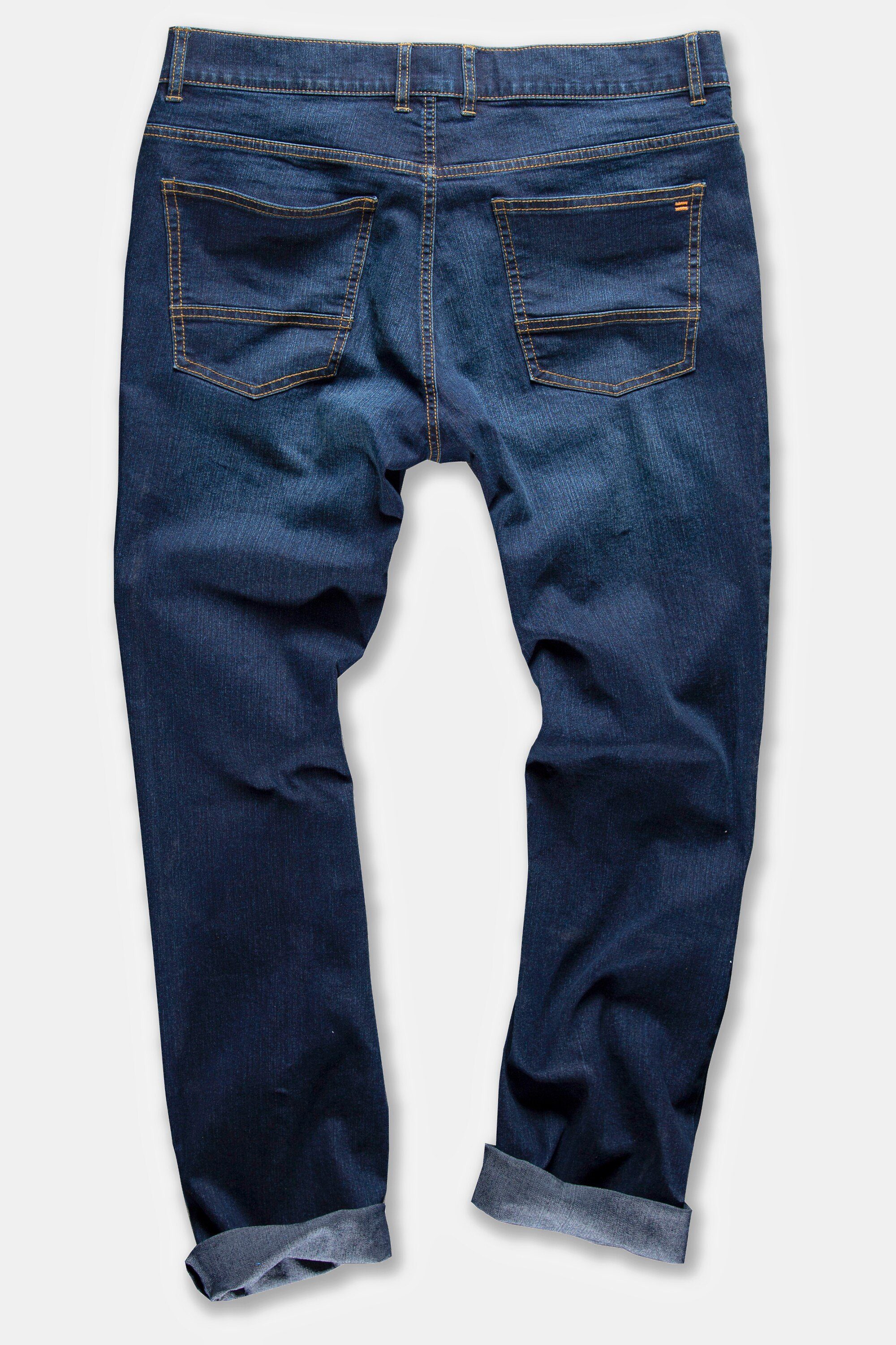 Herren Jeans blue STHUGE dark Fit Modern denim STHUGE 5-Pocket-Jeans