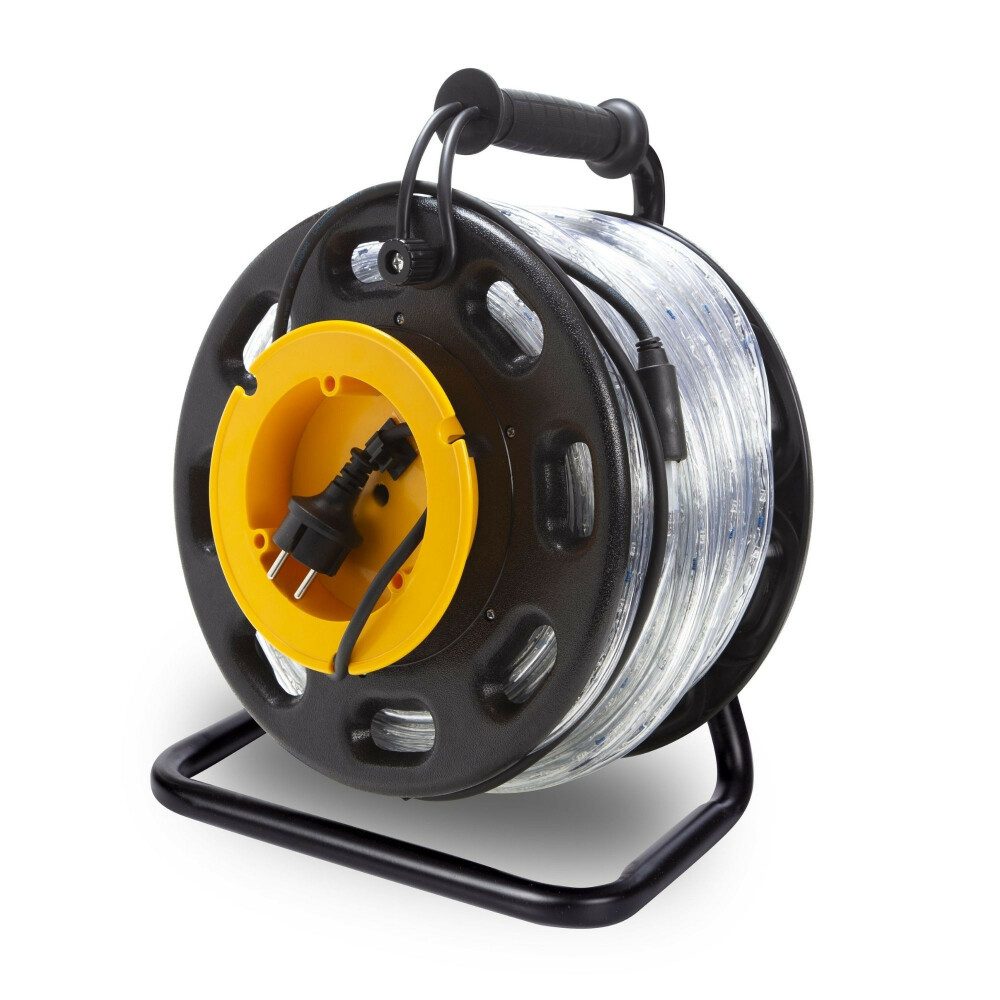 HQ POWER LED Würfel LED-Lichtschlauch 30m, kaltweiß 6500K, 2850 Lumen, IP44