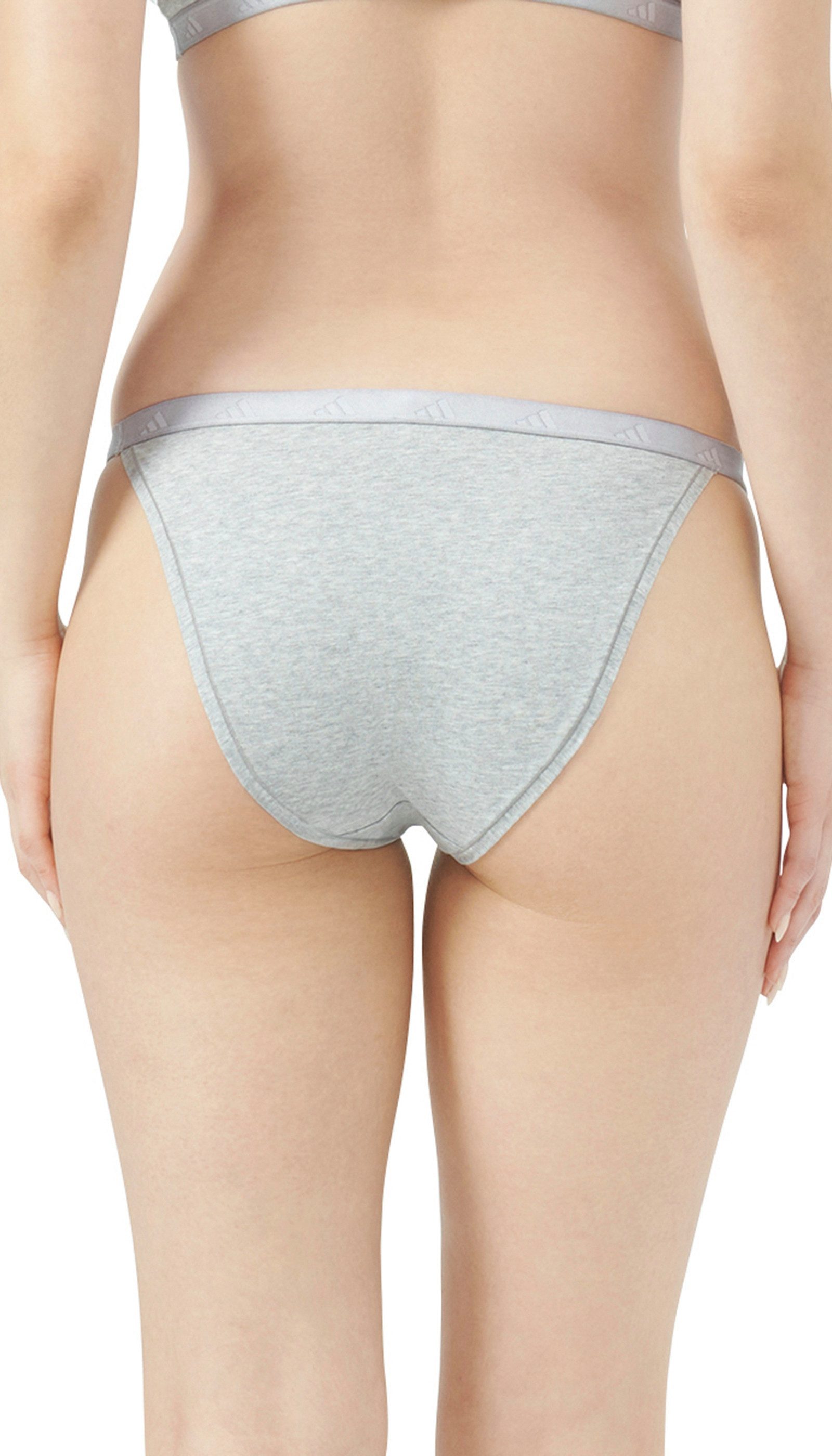 adidas Sportswear Bikinislip Active Essentials Cotton (3er Pack) bequem, weich, feuchtigkeitsregulierend, trocknet schnell, Baumwollmix