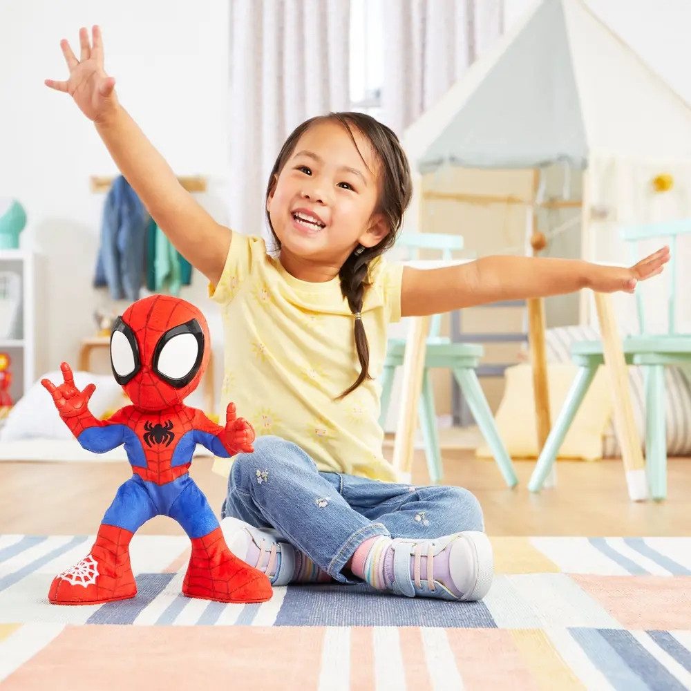 Hasbro Actionfigur Spidey und seine Super-Freunde Dino Webs Team Fahrzeug – Bild 3 von 5