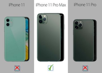 MyGadget Handyhülle Silikon Hülle für Apple iPhone 11 Pro Max, robuste Schutzhülle TPU Case Slim Silikonhülle Back Cover Kratzfest