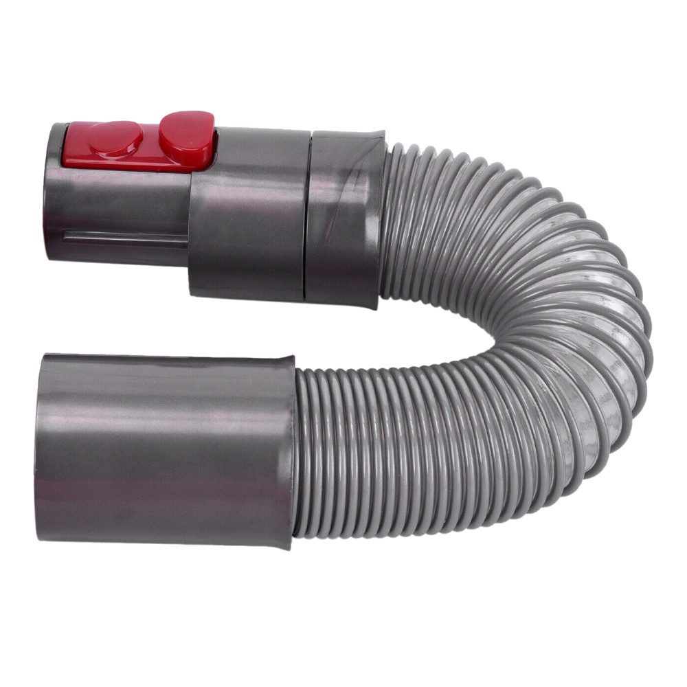 Trade-Shop Saugschlauch passend für Dyson V7, V8, V10, V11, V12, V15 ersetzt 967764-01, Länge: ca. 31cm; dehnbar bis ca. 79cm / mit integriertem Klick-System