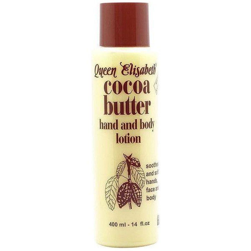 Körperlotion Queen Elisabeth Cocoa Butter Hand and Body Lotion 400ml