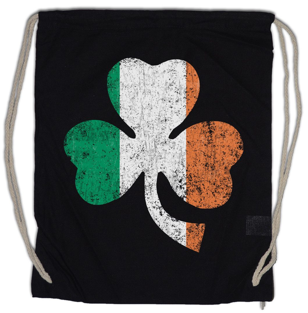Turnbeutel Shamrock Irish Flag Turnbeutel Cloverleaf Irland Ireland Kleeblatt