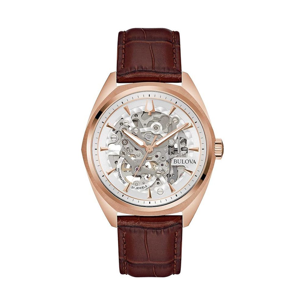 Bulova Automatikuhr Bulova 97A175 97A175, Hochwertiges Produkt mit zeitlosem Design, sorgfältiger Verarbeitung