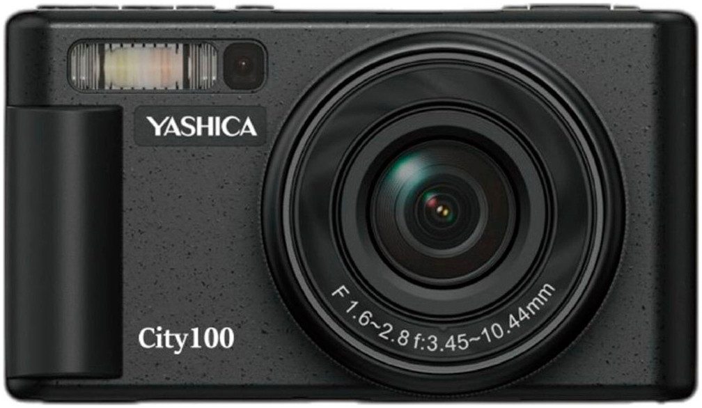 YASHICA City 100 Kompaktkamera (13 MP, 3x opt. Zoom, WLAN)