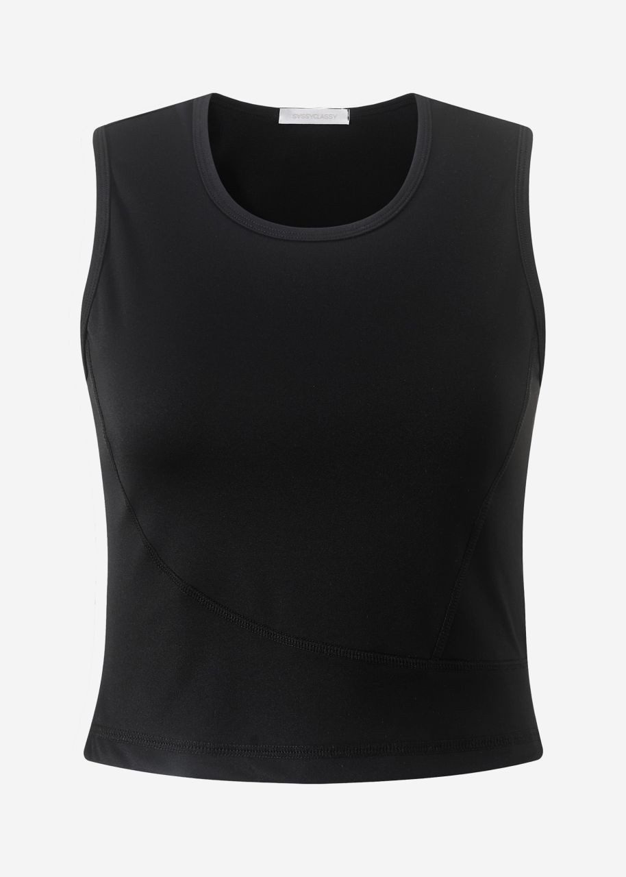 SASSYCLASSY T-Shirt Anliegendes Cropped Shirt für günstig online kaufen