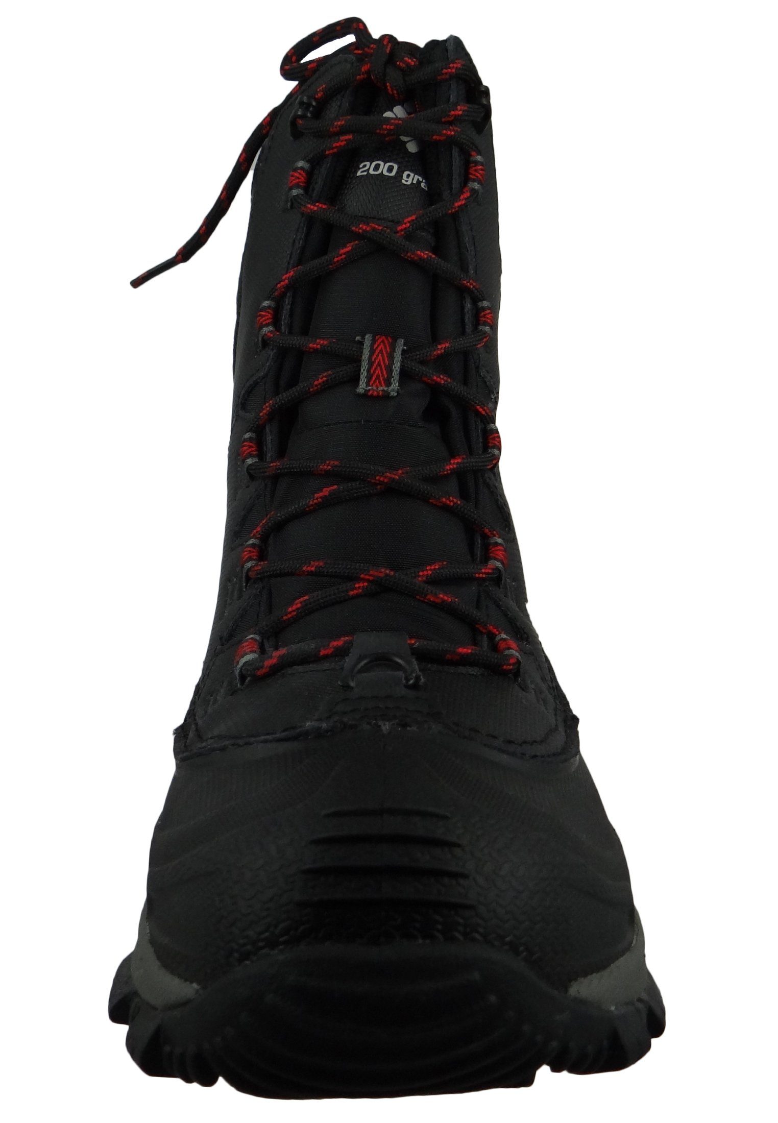 10 Columbia Bright Red Stiefel Black 1791221