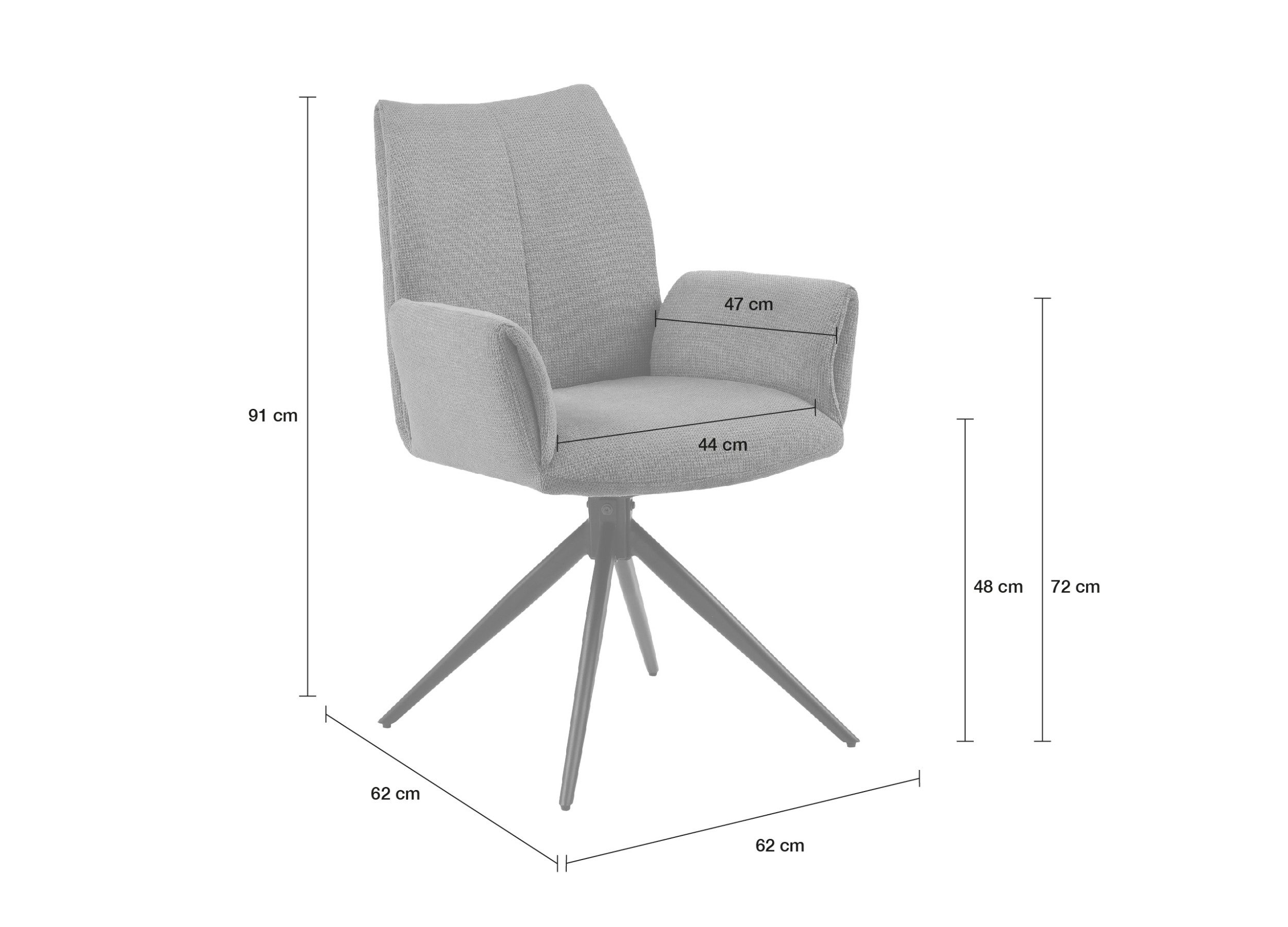 LC Home Esszimmerstuhl LC Home Drehstuhl günstig online kaufen