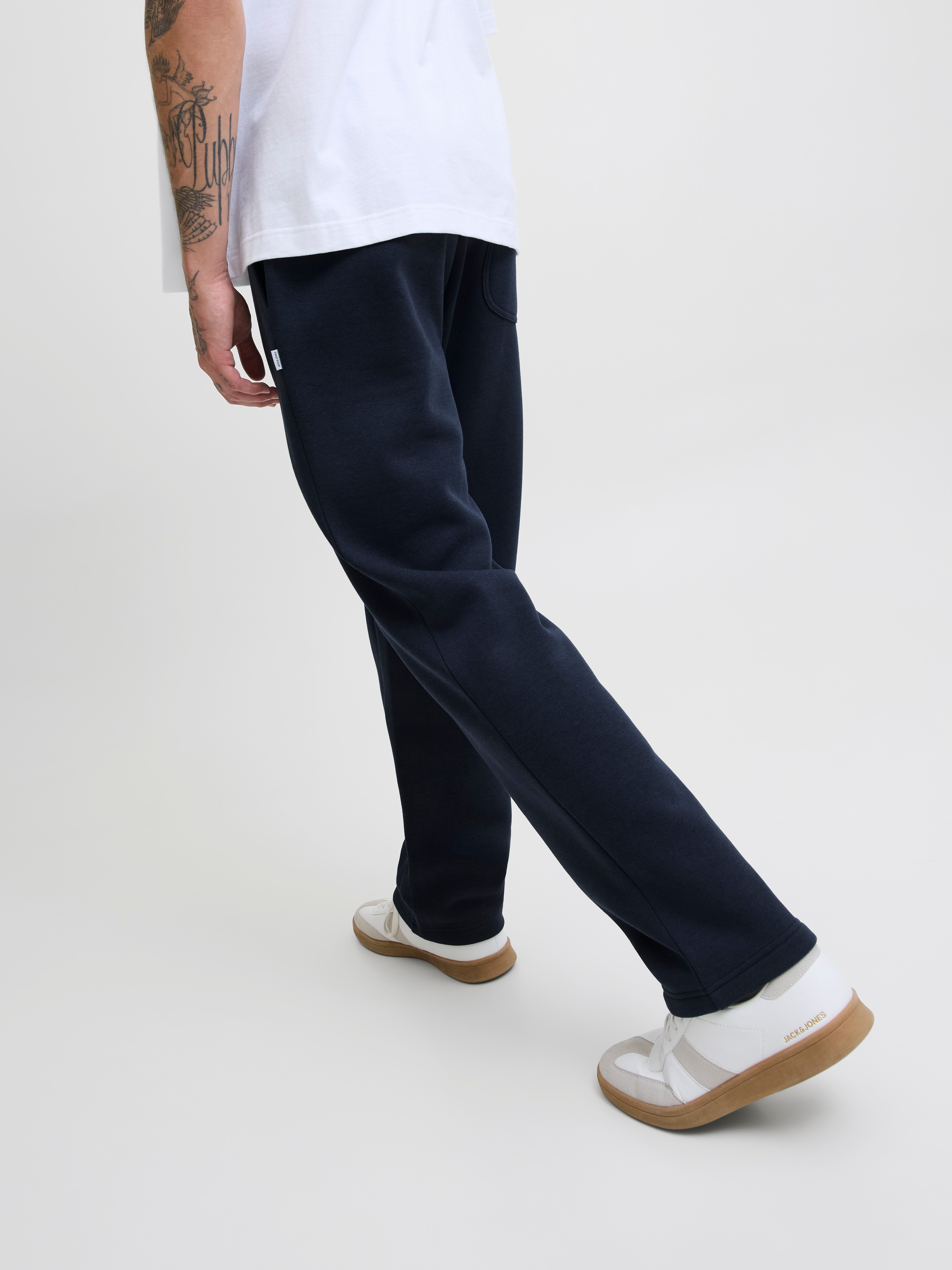 Jack & Jones Sweathose JPSTKANE BRADLEY UNCUFFED SWT PANTS NOOS Materialmix, relaxed fit