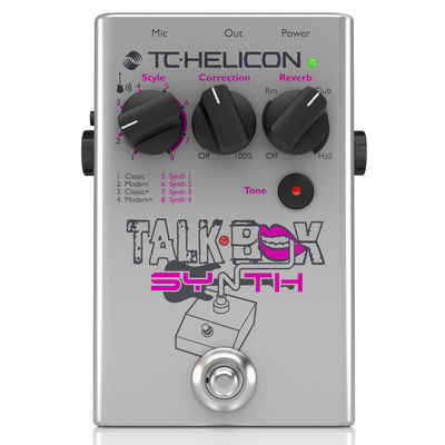 TC-Helicon Musikinstrumentenpedal, Talkbox Synth - Modulations Effektgerät für Gitarren