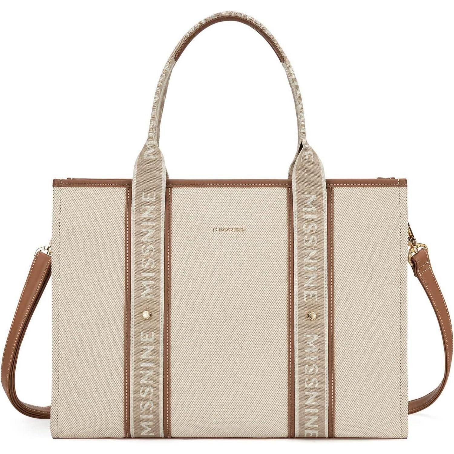 LuxusKollektion Laptoptasche Tragetasche Canvas-Laptoptasche 15,6 Zoll günstig online kaufen