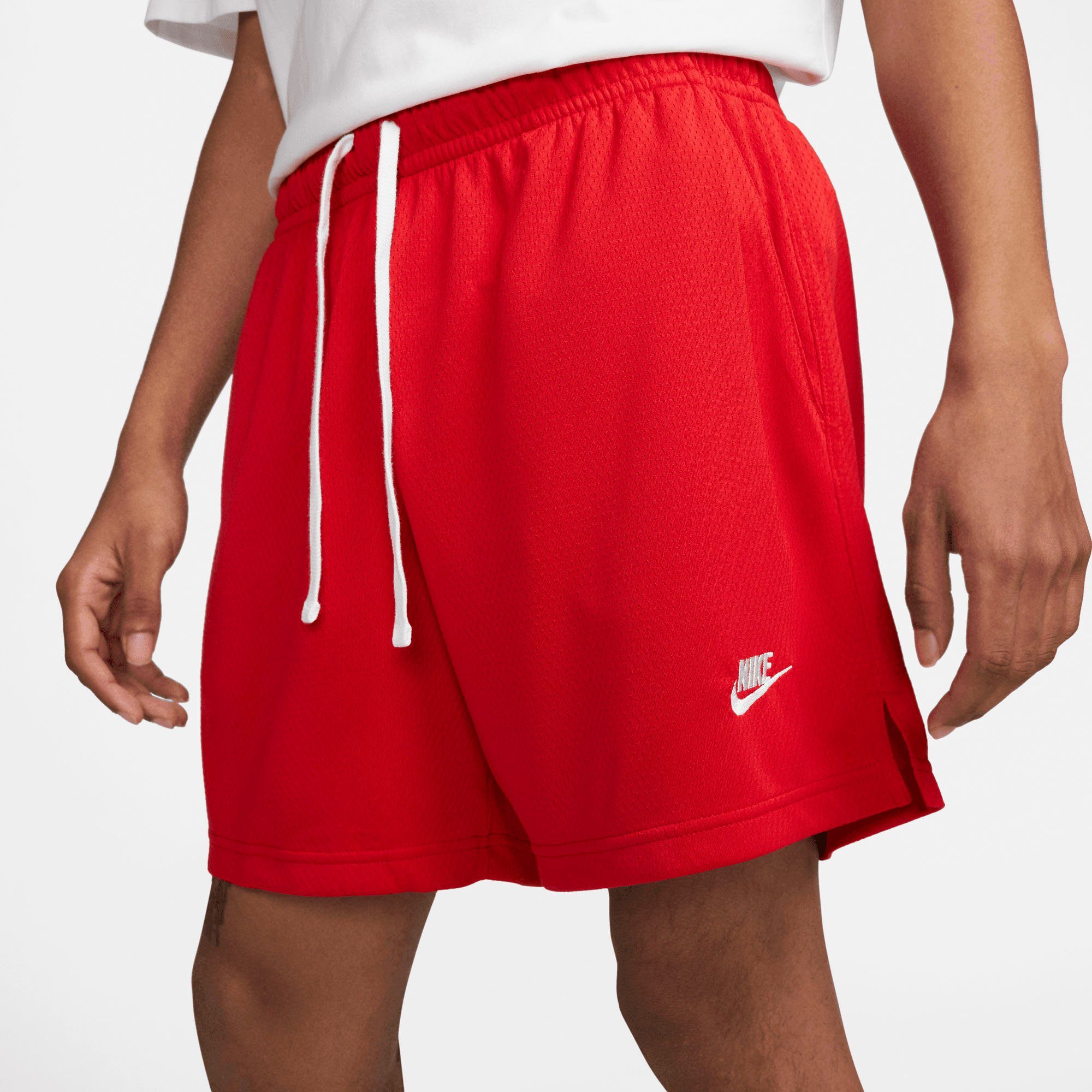 Nike Sportswear FLOW SHORT M rot NK MESH Shorts CLUB