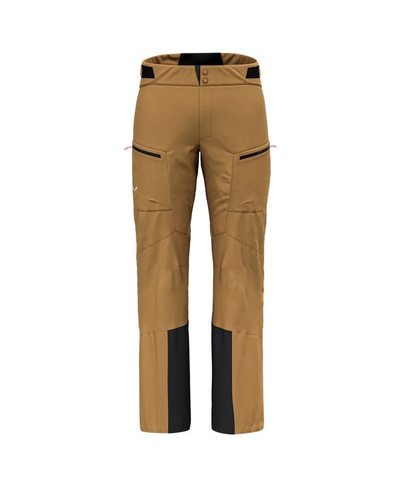 Salewa Softshellhose Softshell-Skihose Sella 3-Lagen Powertex (Hardshellhose, wasserdicht)