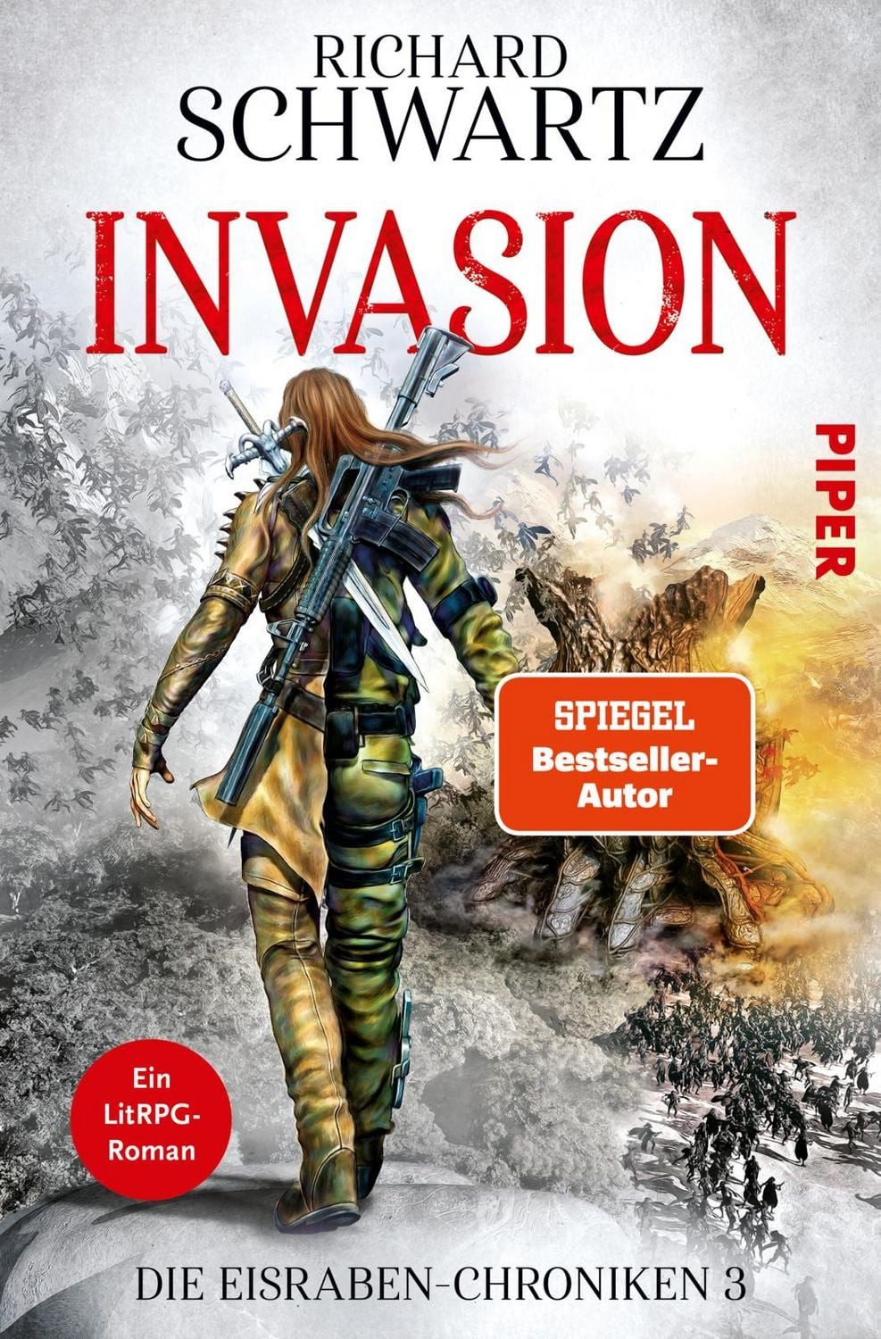 Invasion / Richard Schwartz, LitRPG für Fans von »Dungeon Crawler Carl«