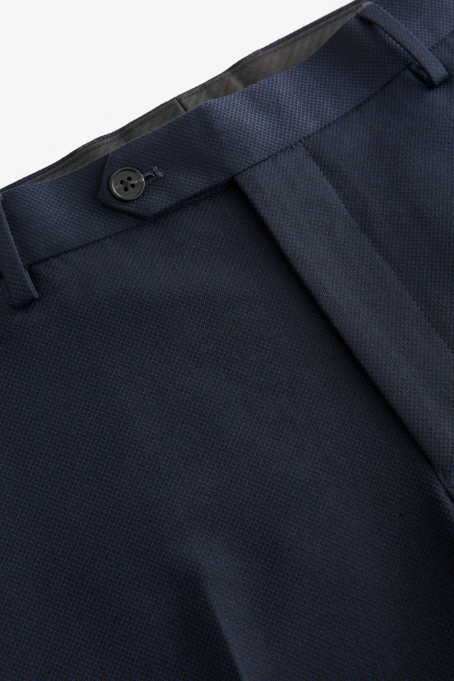 Next Anzughose Strukturierter Anzug: Slim Fit Hose (1-tlg)