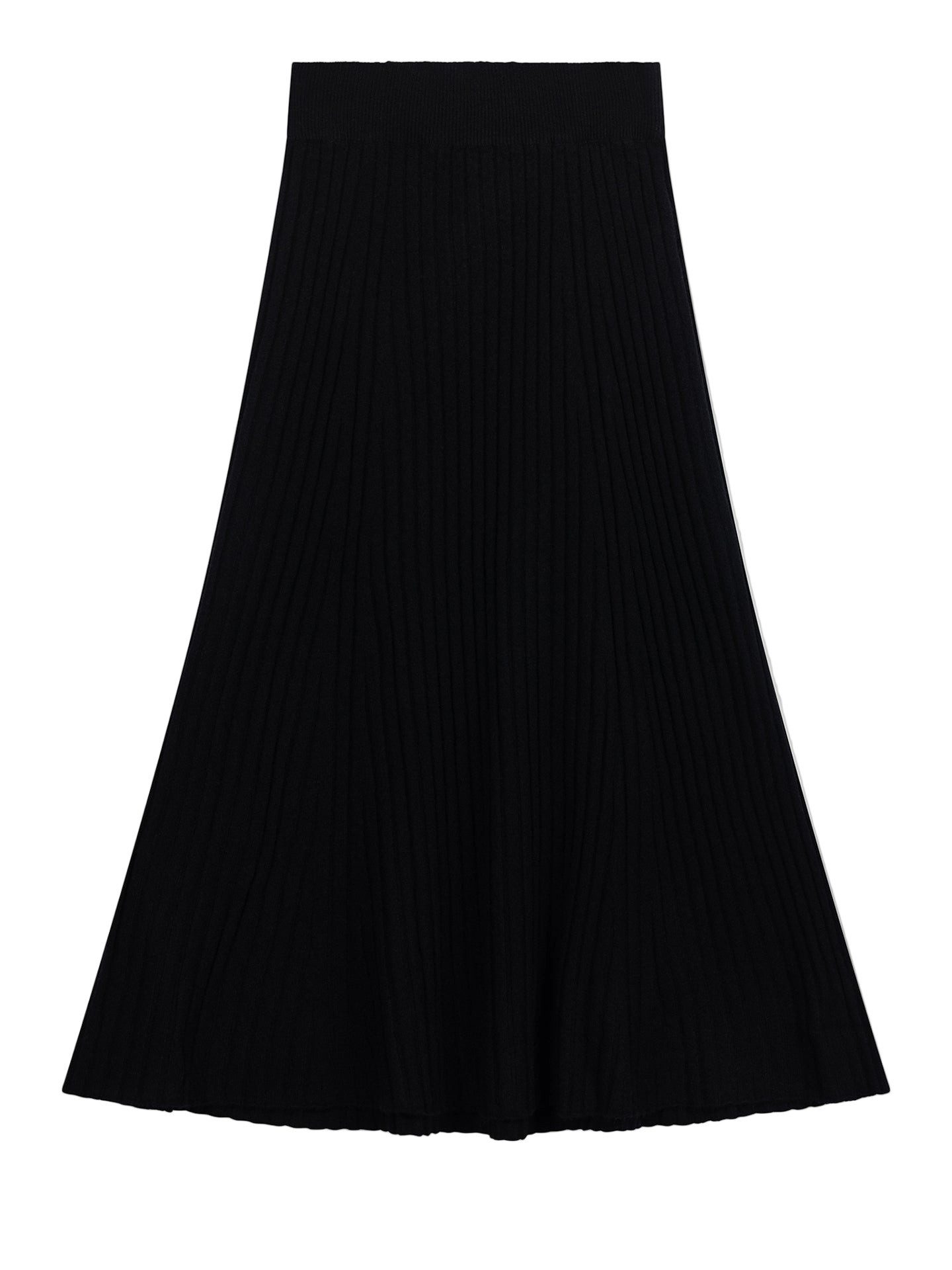 GOBI Cashmere Strickrock Kaschmir-Rock in Wadenlänge günstig online kaufen