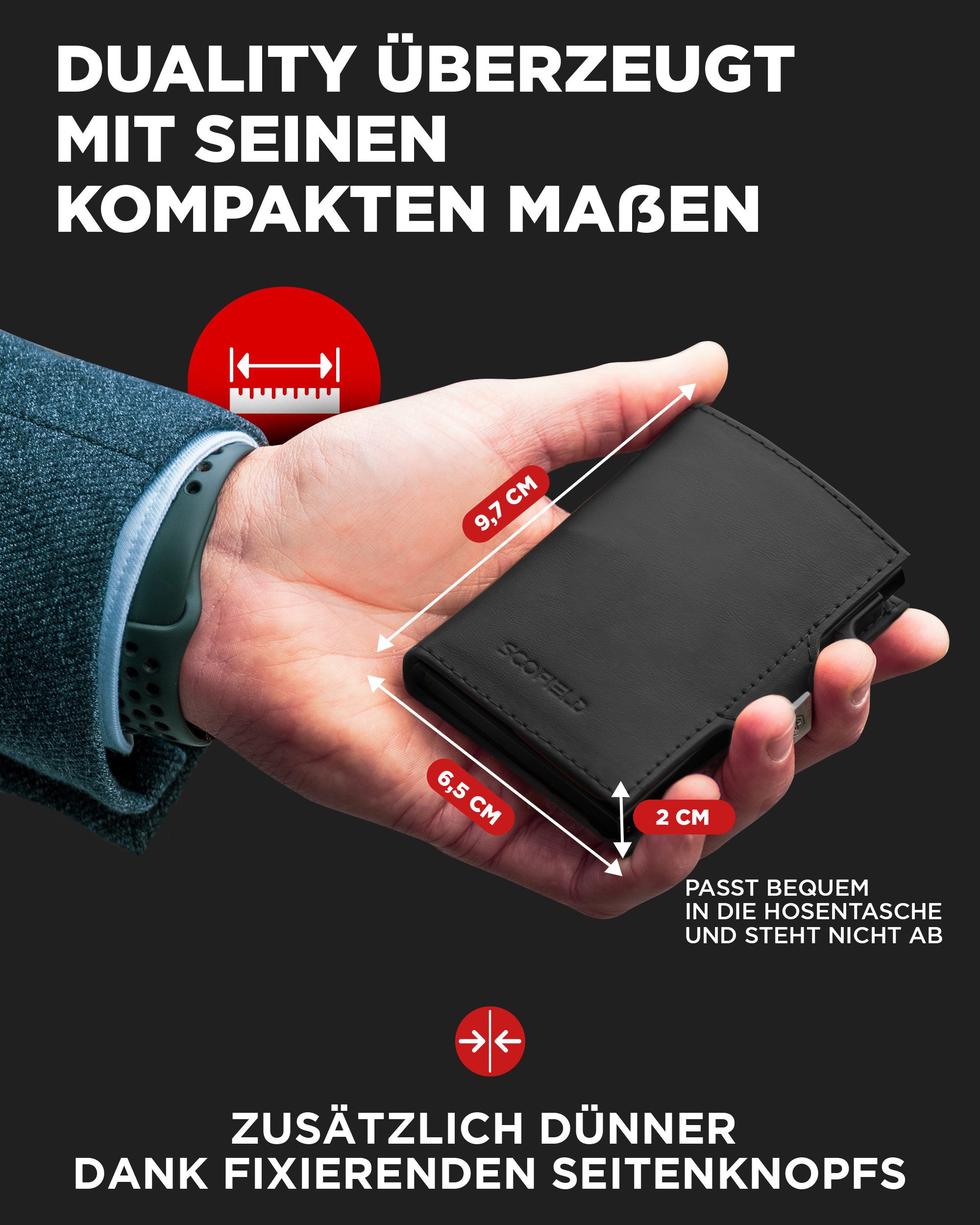 Scofield Mini Geldbörse Duality