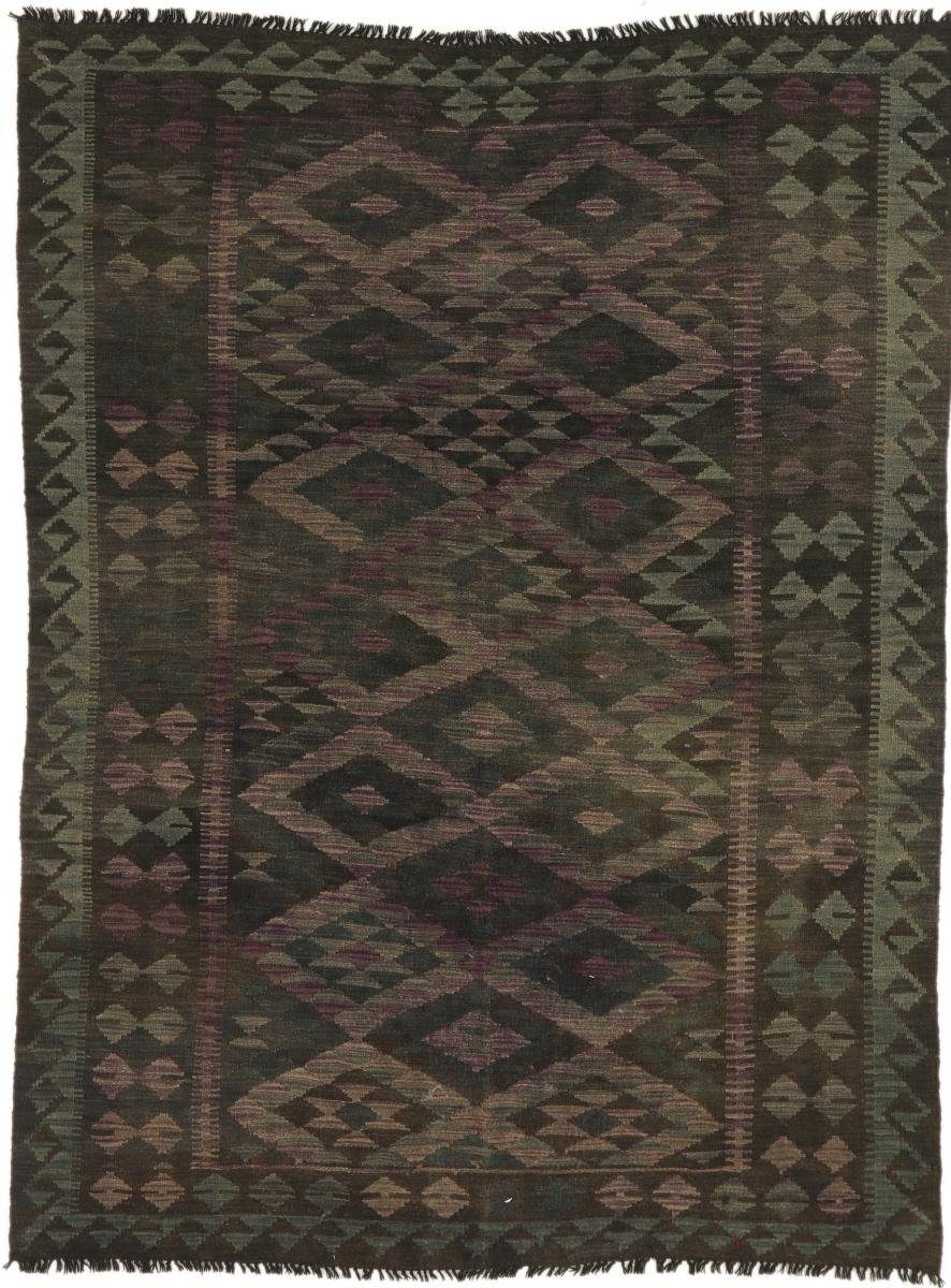 Handgewebter Nain Orientteppich Moderner Kelim Trading, Heritage 154x203 Afghan mm rechteckig, 3 Orientteppich, Höhe:
