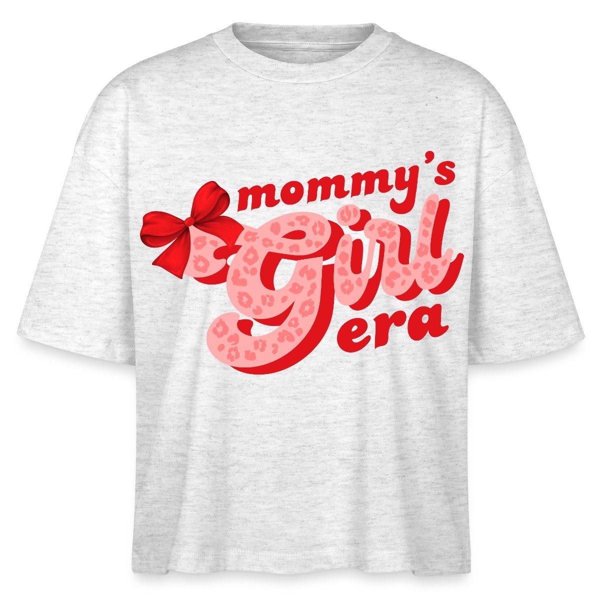 T-Shirt Mommy’s Girl Era Süßes Mutter Tochter Motiv Boxy Shirt Damen