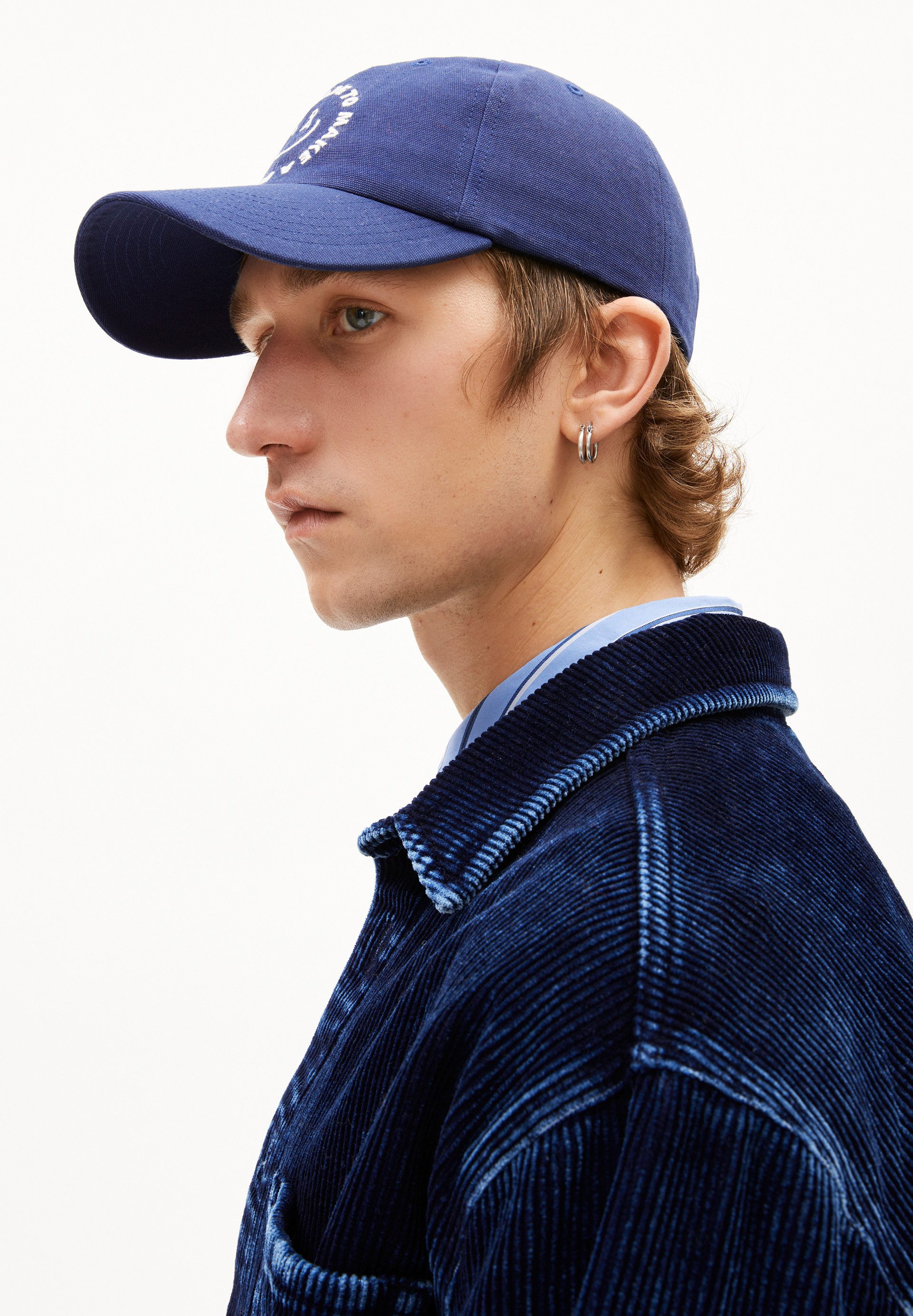 Armedangels Baseball Cap YENAAS SMILEY Å Unisex Kappe Aus Bio-Baumwolle