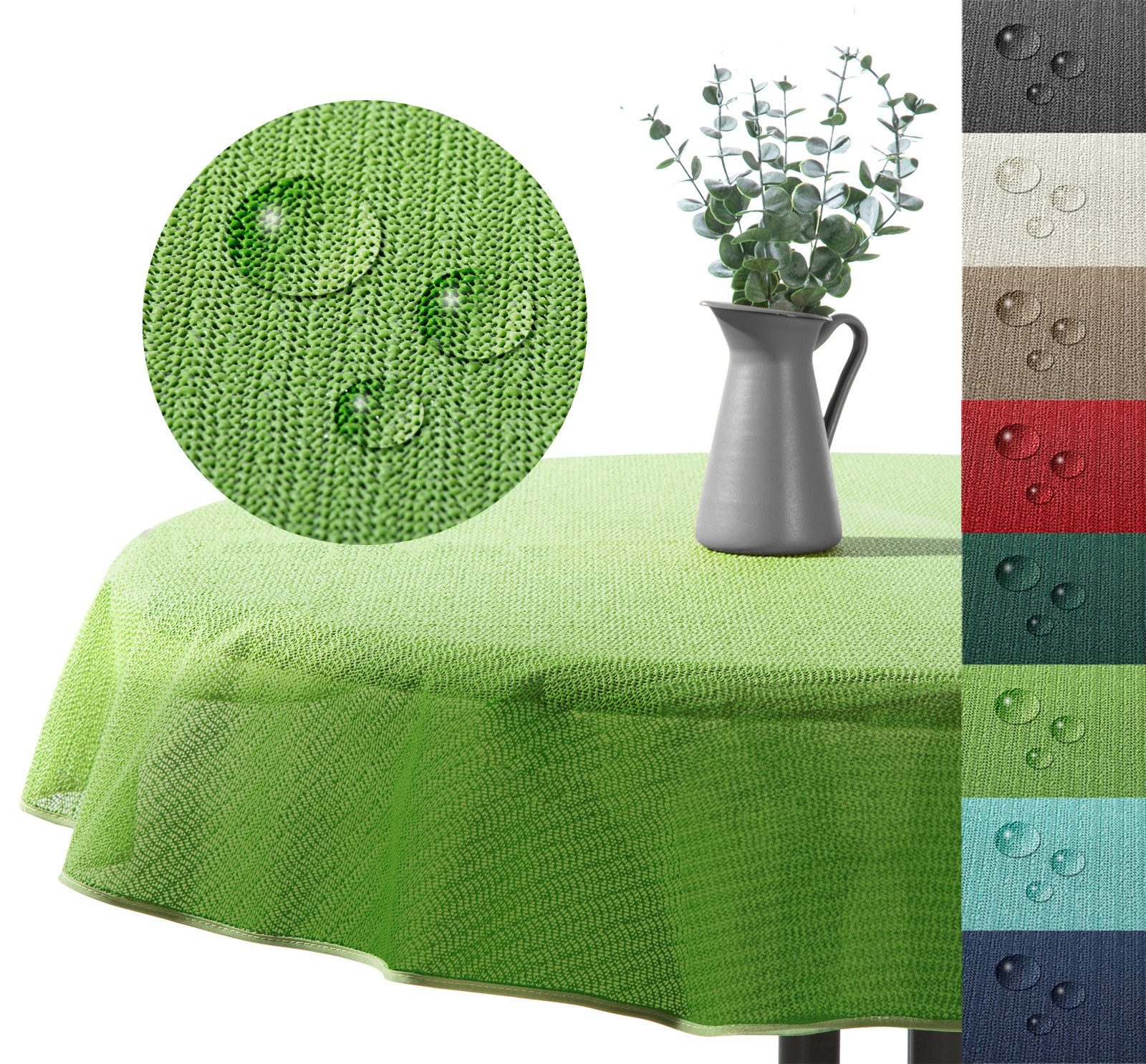 heimtexland Gartentischdecke Outdoor Tischdecke Garten Balkon Camping Tisch günstig online kaufen