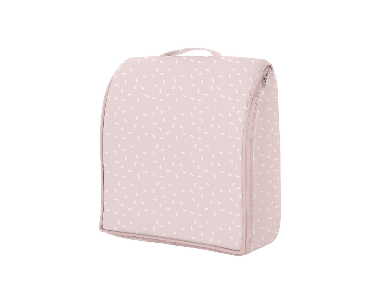 verstellbare Matratze faltbar 2 Gurte Kikkaboo Babybett (1-tlg), Rucksack Wickeltasche rosa 1 tragbares in