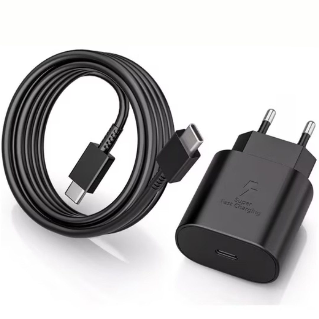 Schnellladegerät Ladegerät USBC für Samsung Galaxy S23 S22 S20 S21 Z Smartphone-Ladegerät