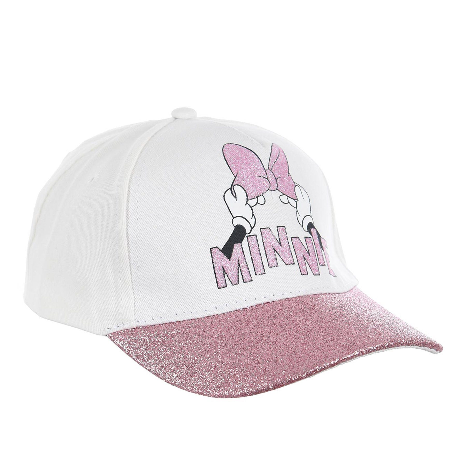 Cap Baseball Mouse Disney Kappe Mütze Minnie Weiß