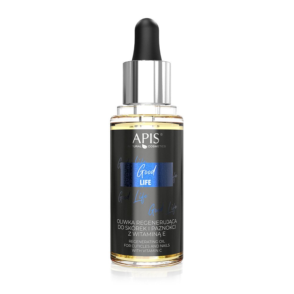 Apis Natural Cosmetics Nagelhautcreme APIS GOOD LIFE, Nagelregenerierendes Öl mit Vitamin E, 30 ml