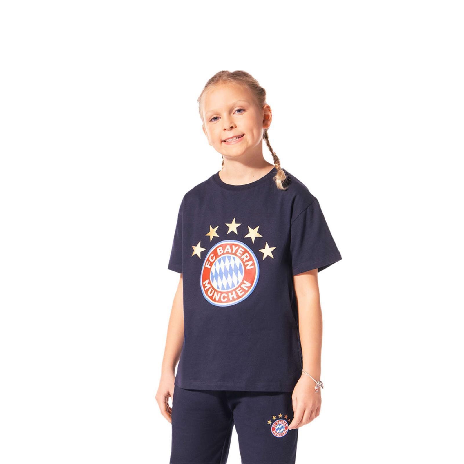 FC Bayern München T-Shirt FC Bayern T-Shirt Essential Kinder Gr. 128