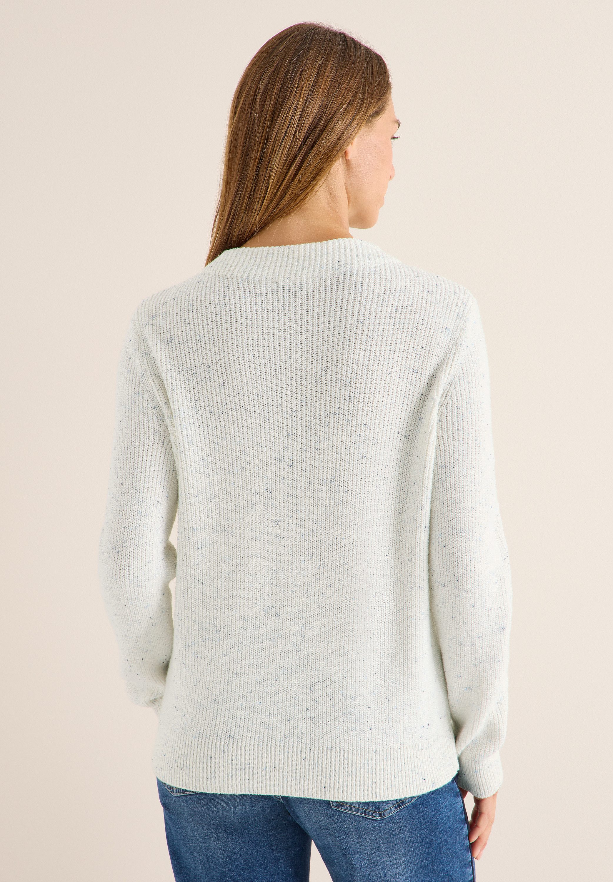 CECIL Strickpullover im soften Baumwoll-Mix günstig online kaufen